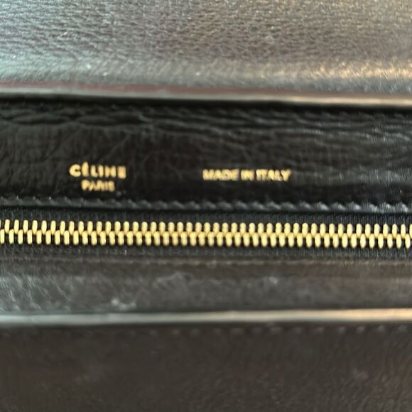 Authentic Celine Python Trapeze Bag - Picture 7 of 13